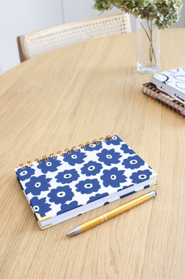 74/BLUE FLOWERS/PLANER LARGE - više stranica (155x220)